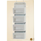 Large capacity hanging storage bag behind the door