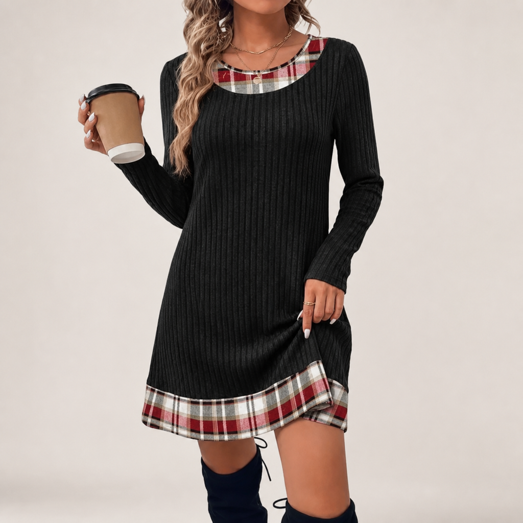 The Cozy Dress That Already Looks Styled