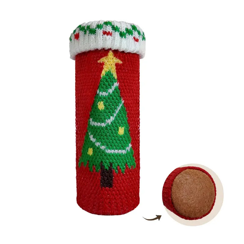 16/24 Pcs Christmas Knit Chair Leg Socks with Felt Pads – Non-Slip Furniture Floor Protectors