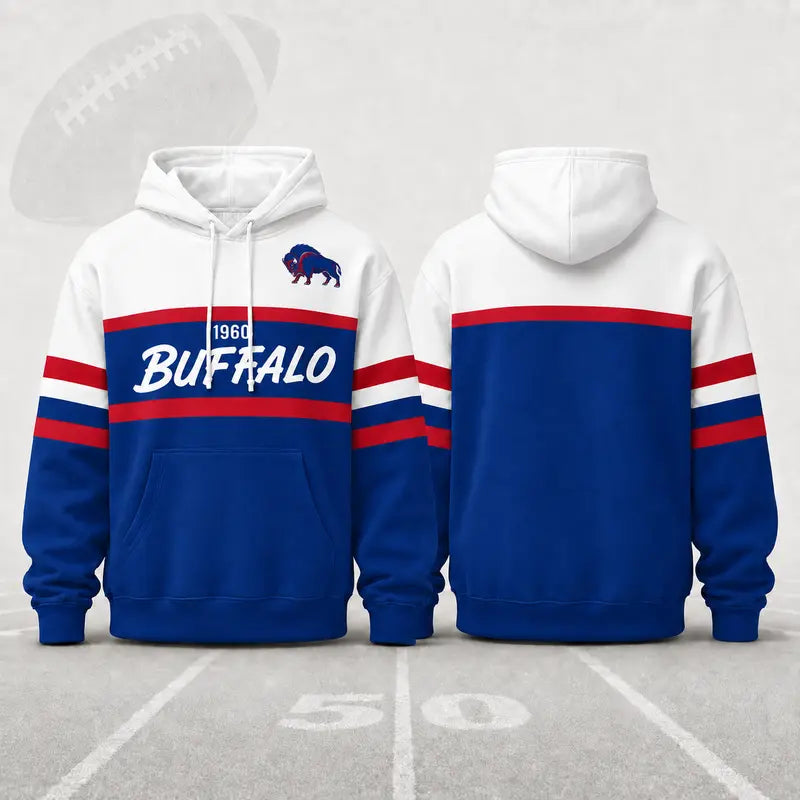 Retro Football City Hoodie