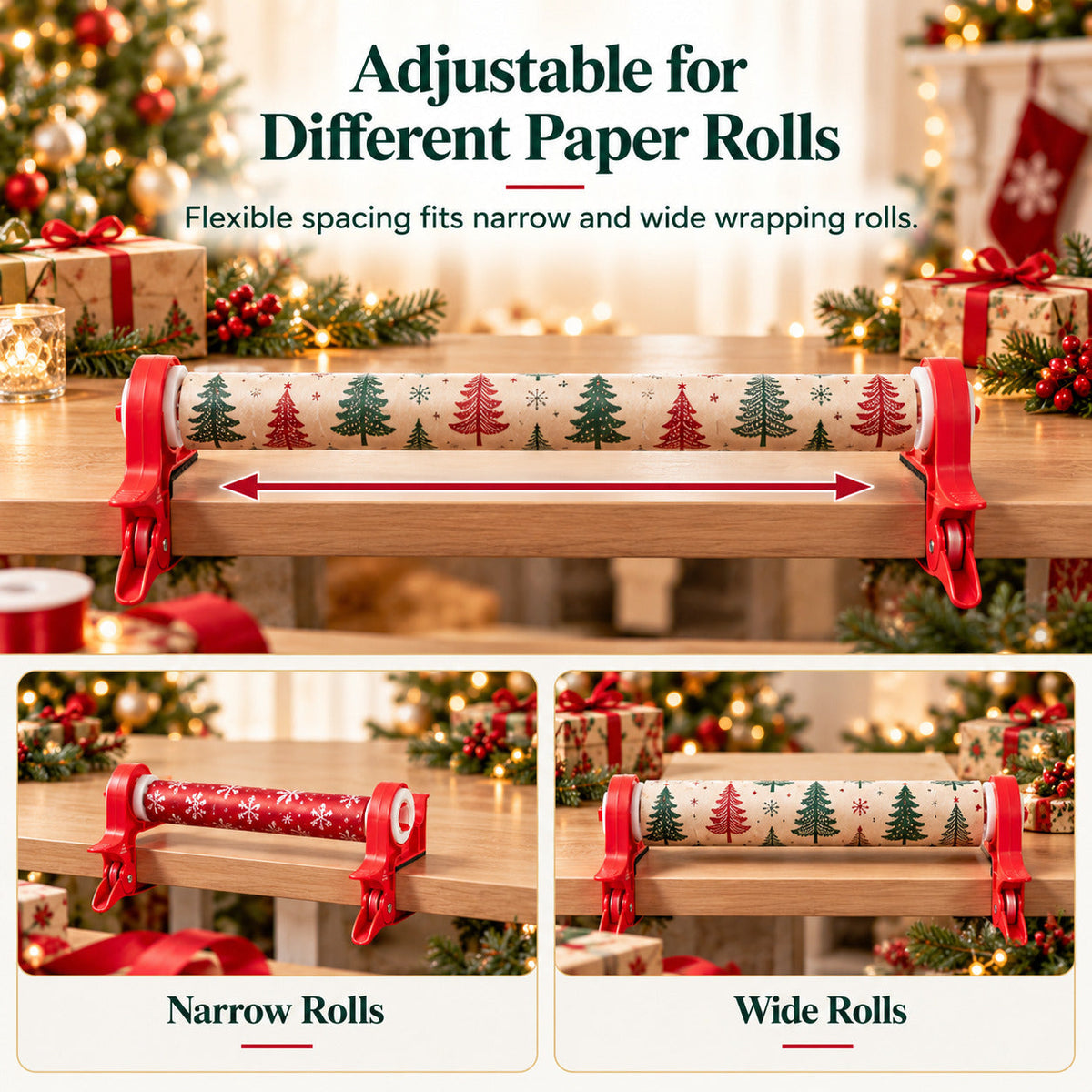 One Setup for Different Roll Widths