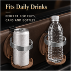 Universal Foldable Car Cup Holder with Hook