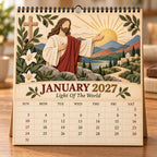 ✝️ 2027 Walking With Jesus Wall Calendar