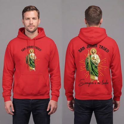 Faith Everyday: San Judas Tadeo Premium Fleece Hoodie