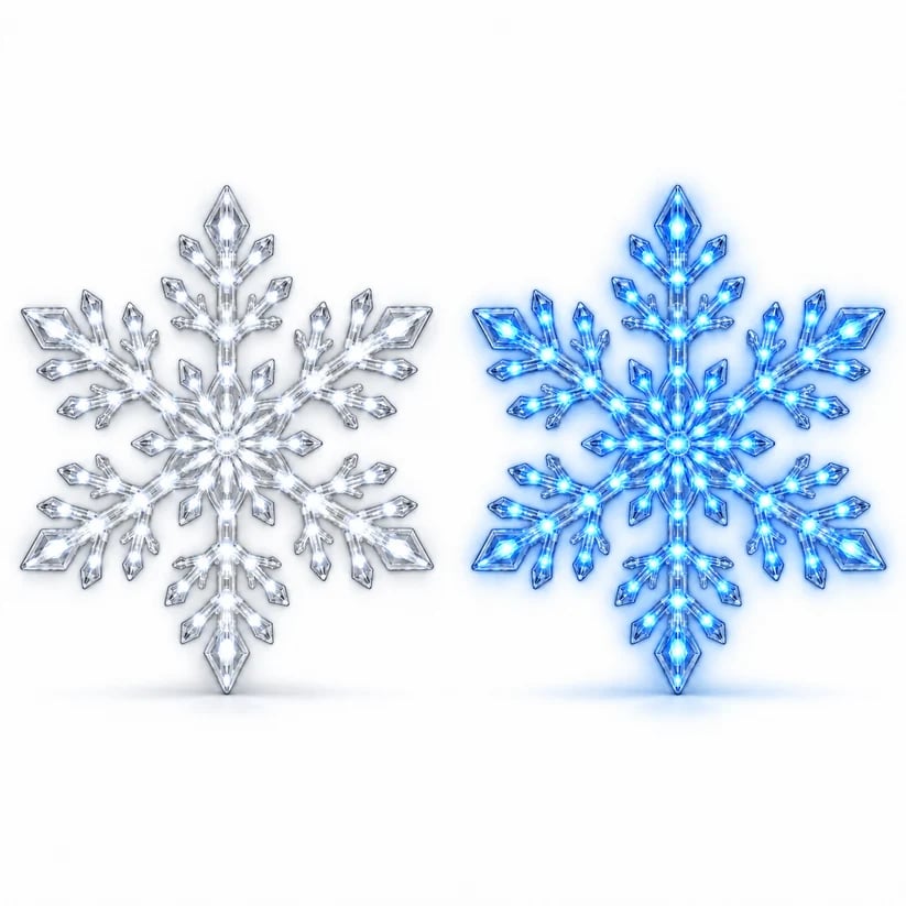Turn Any Room Into a Magical Winter Wonderland: The Viral Remote-Controlled Glowing Snowflakes ❄️✨