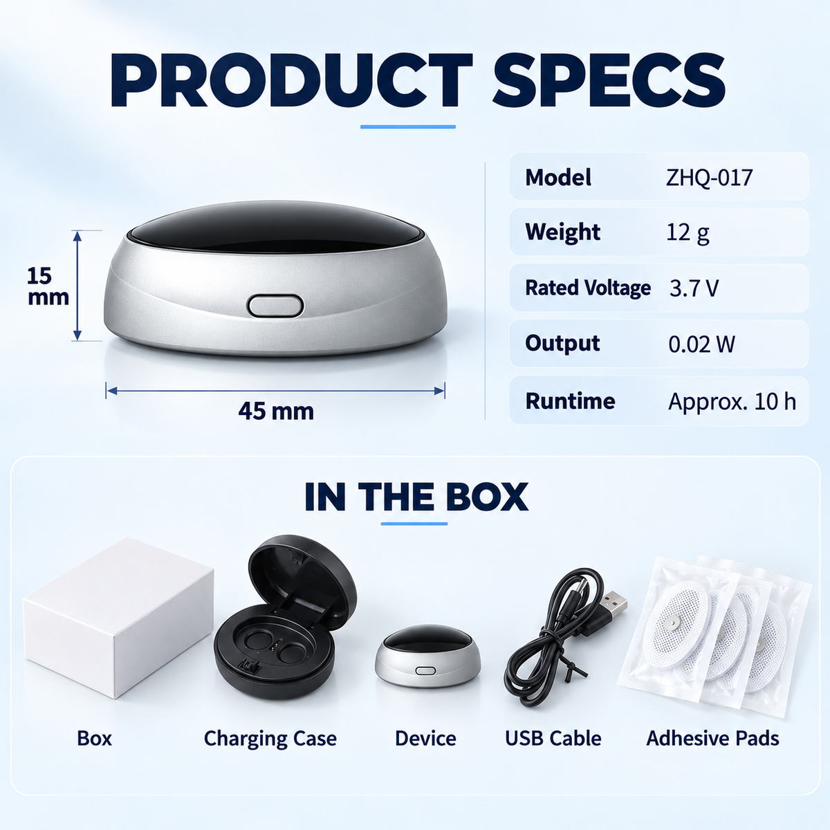 🎯 Advanced Anti-Snoring Electronic Device & Smart Sleep Aid 🛌