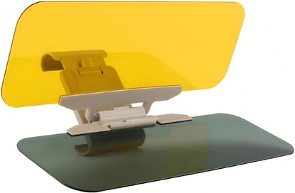 🚗2-in-1 Adjustable Dual-Lens Anti-Glare Car Sun Visor — Safer Driving🚗