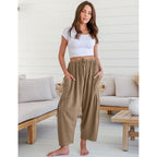 ☀️Summer Hot Sale 49% OFF -Women's Linen Wide Leg Pants with Pockets