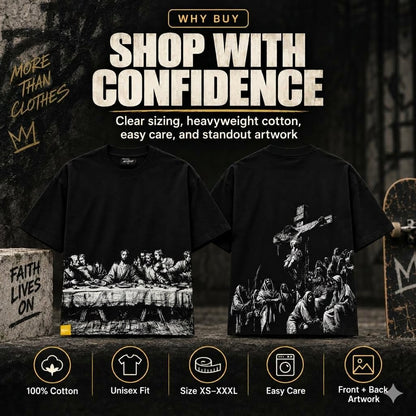 The Last Supper 12 oz Heavyweight Tee