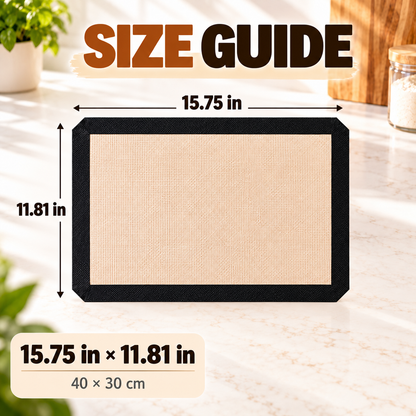 🔥 Non-Stick Silicone Baking Mat – Bake More, Clean Less! ✨