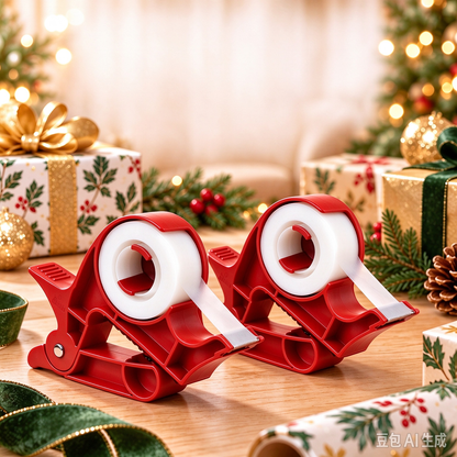 🎁 2-Piece Gift Wrapping Table Clamp Set – Make Gift Wrapping Faster & Easier! 🎄