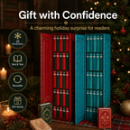 25-Day Mini Book Ornament Advent Calendar