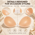 Invisible Adhesive Silicone Bra for Strapless & Backless Looks