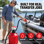 Automatic Fuel Transfer Pump with Auto-Stop Sensor