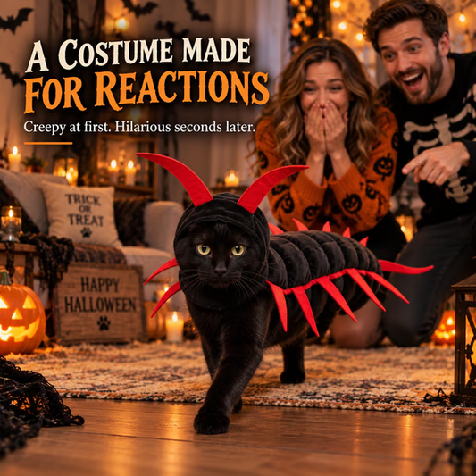🎃Halloween Cat And Centipede Costume
