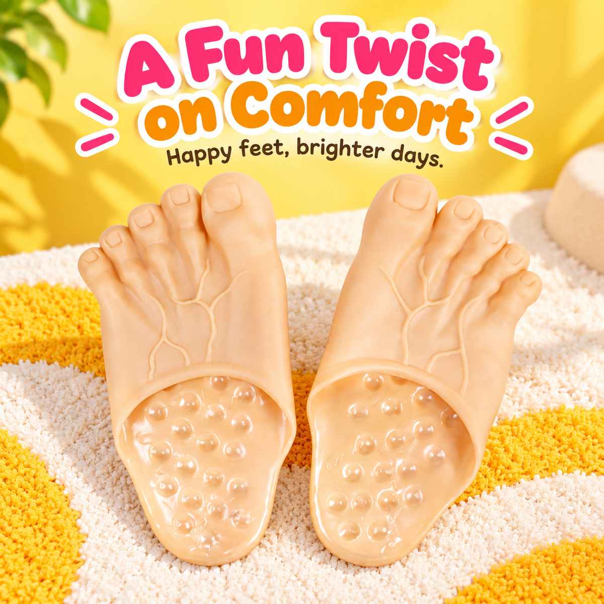 😂 Funny Bigfoot Slippers – Step Into the Laughs! 🦶