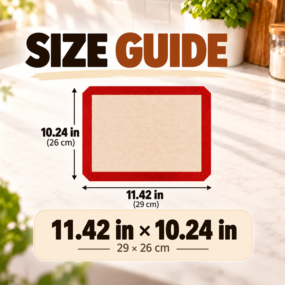 🔥 Non-Stick Silicone Baking Mat – Bake More, Clean Less! ✨