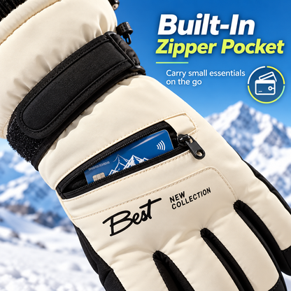 Winter Insulated Gloves – Warm Windproof Outdoor Gloves