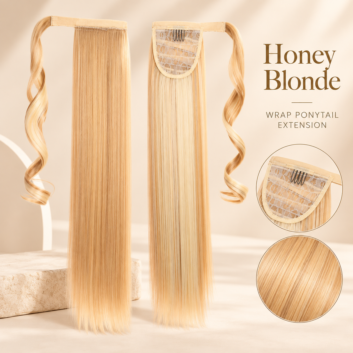 💖 Ponytail Hair Extension – Instant Volume, Effortless Glam! 🎀