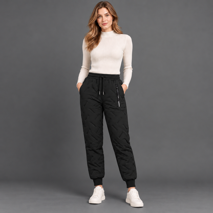 Women’s Fleece-Lined Winter Jogger Pants