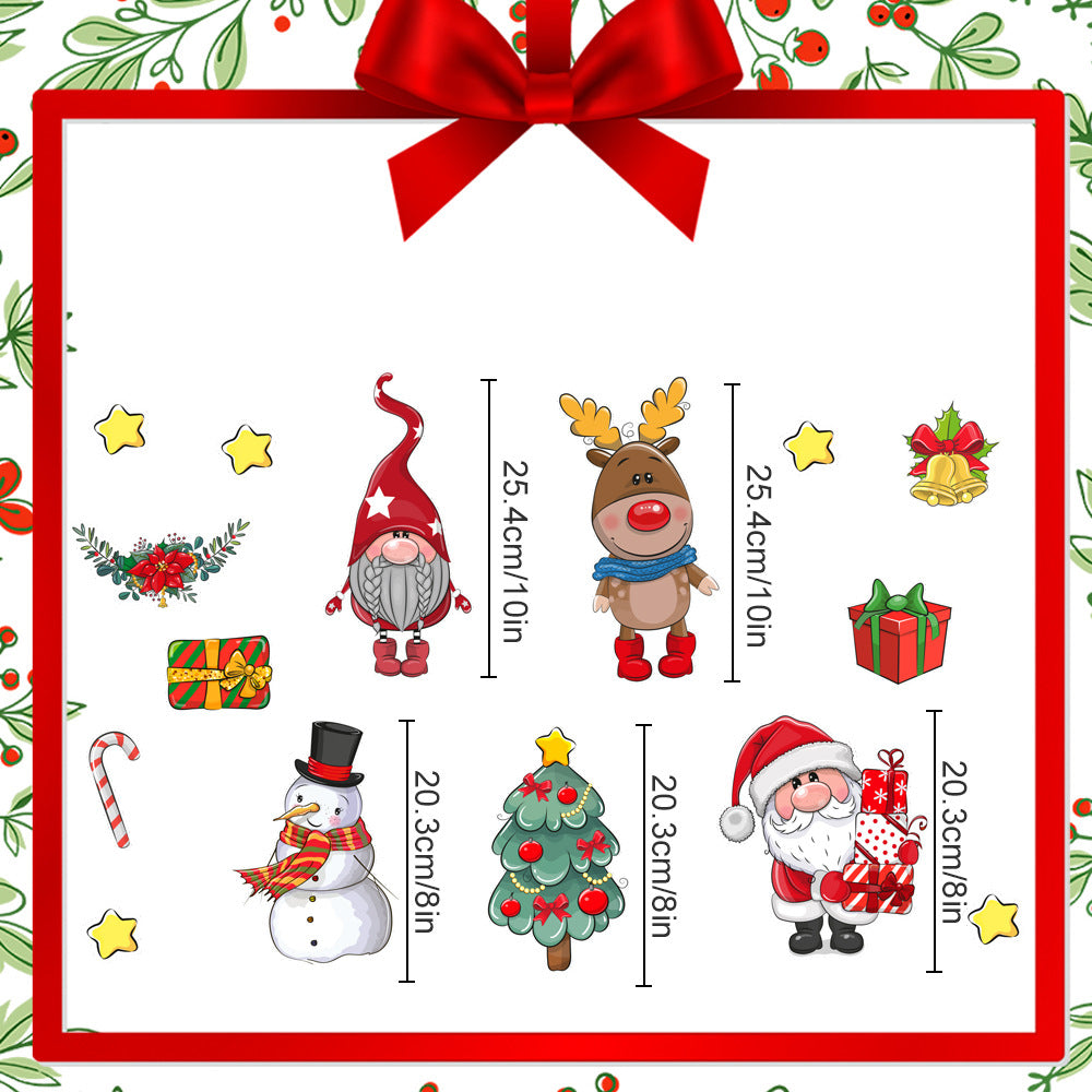 Christmas Magnetic Fridge Decorations Set – Reusable Holiday Magnets for Refrigerator & Metal Surfaces