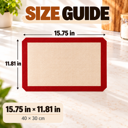 🔥 Non-Stick Silicone Baking Mat – Bake More, Clean Less! ✨