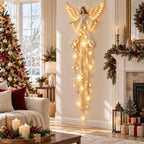 Angel Blessing Starfall Wall Light – Heavenly Christmas Wall Decor