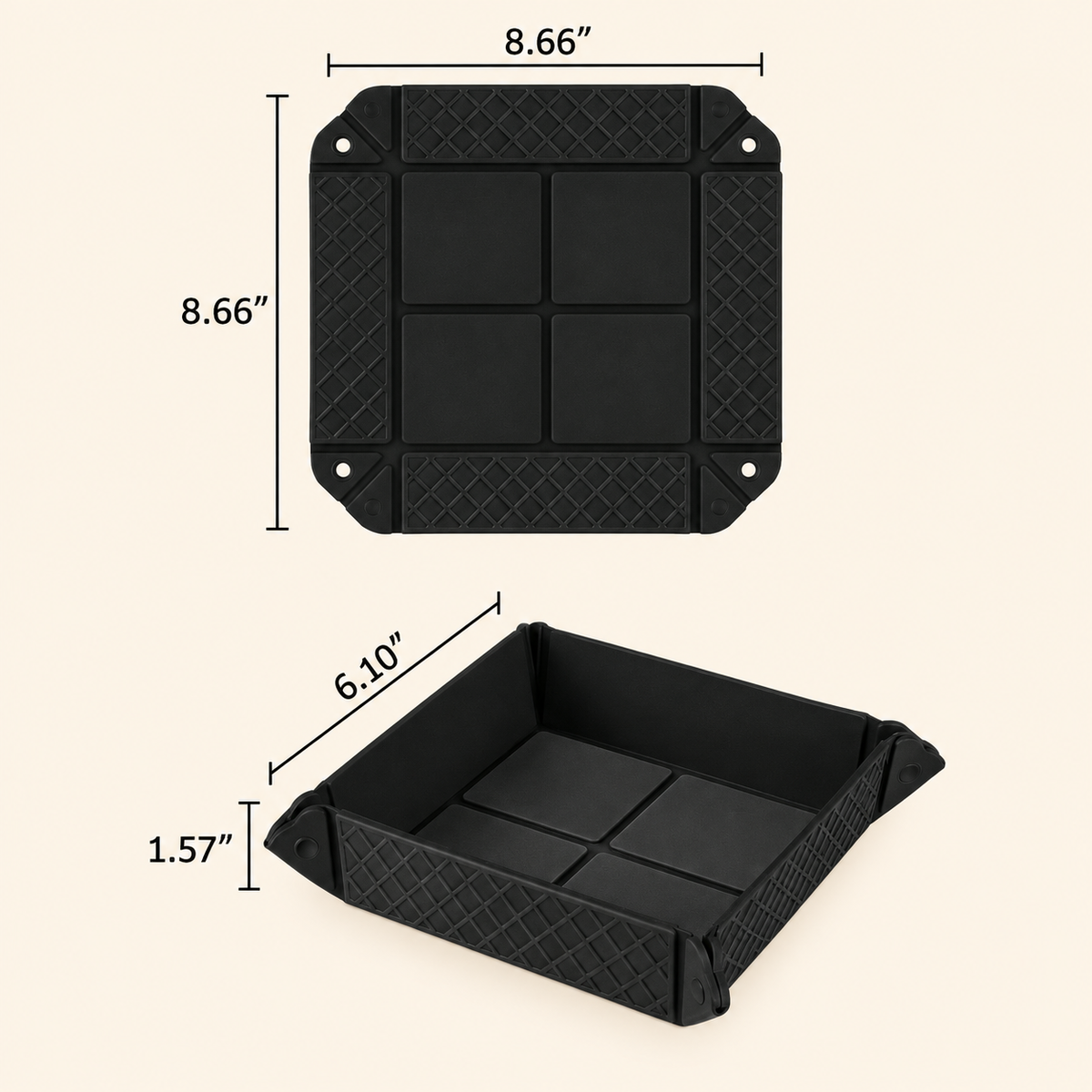 🍓2-in-1 Magnetic Foldable Silicone Storage Mat – Less Clutter, More Space! ✨