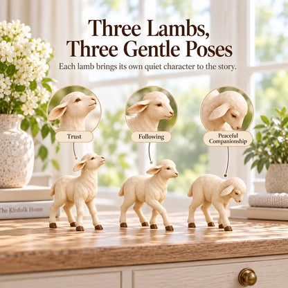 The Good Shepherd & Lambs Sculpture Collection