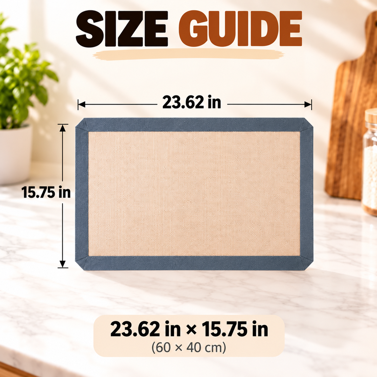 🔥 Non-Stick Silicone Baking Mat – Bake More, Clean Less! ✨
