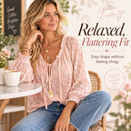 Elegant French Lace Tie-Neck Blouse | Casual Long Sleeve Boho Top