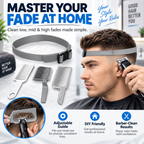 ✂️ 4-Piece Hair Cutting Guide Kit – Adjustable Home Barber Set
