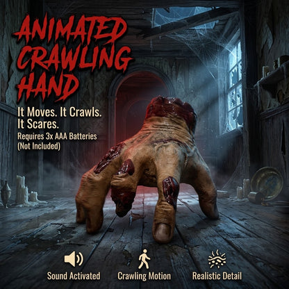 Animated Crawling Robotic Hand Prop