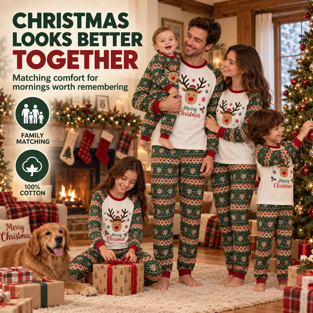 Christmas Family Pajamas for Unforgettable Holiday Mornings