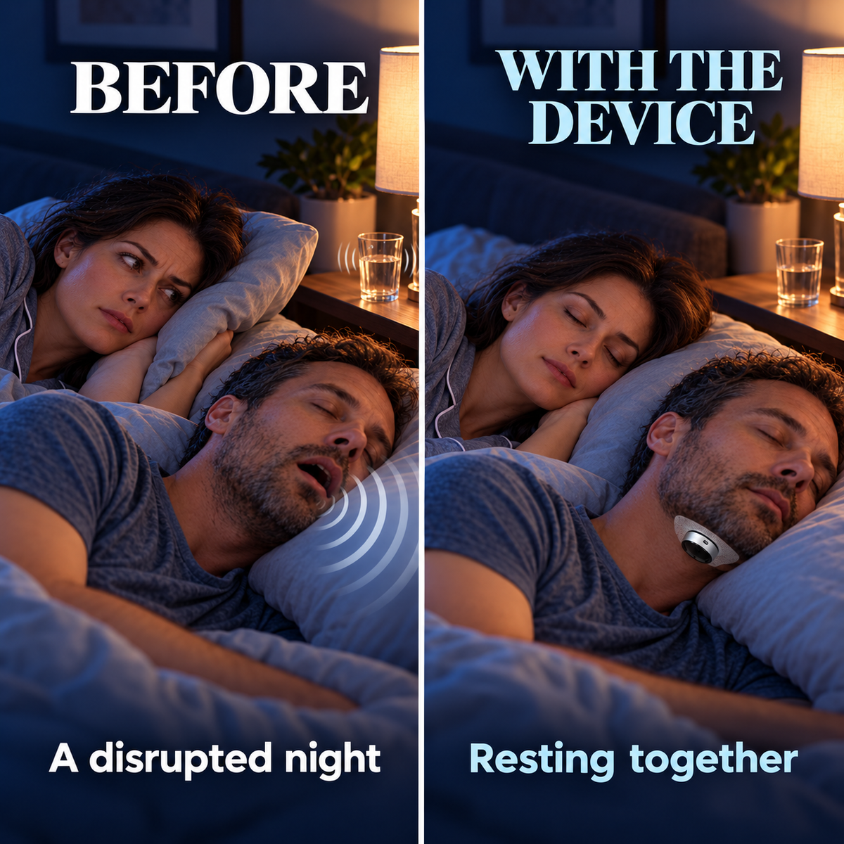 🎯 Advanced Anti-Snoring Electronic Device & Smart Sleep Aid 🛌