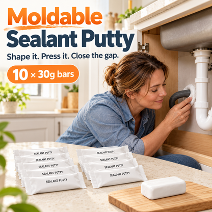 10-Pcs Moldable Sealant Putty – Waterproof Gap Filler & Pest Barrier