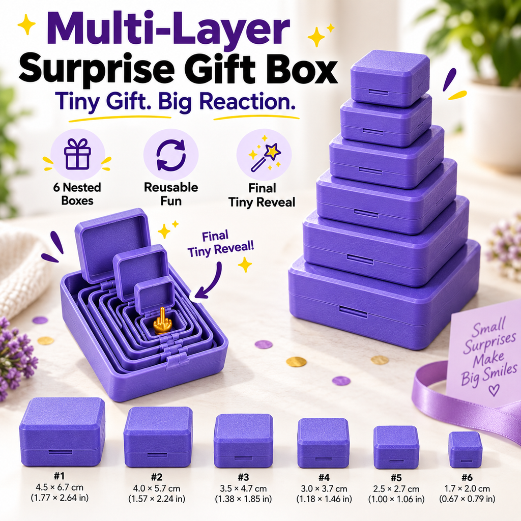 Nesting Surprise Prank Gift Box