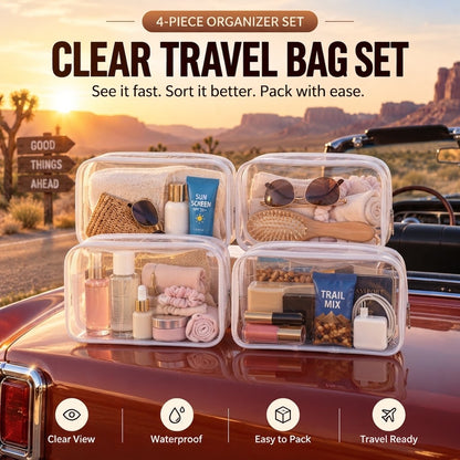 Clear Travel Bags That Make Packing Faster and Easier