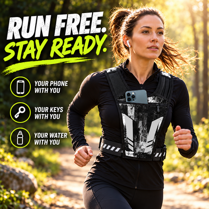 🏃 Multifunctional Lightweight Running Vest – Run Hands-Free, Keep Your Essentials Close! ⚡