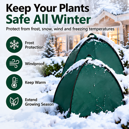 Winter Plant Frost Cover – Breathable Garden Protection Tent