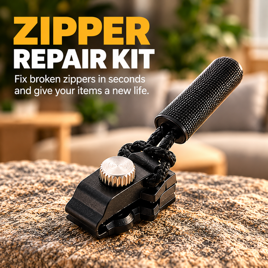 🔧Universal Detachable Zipper Repair Kit — Quickly Replace Zipper Sliders with No Tools Required🔧