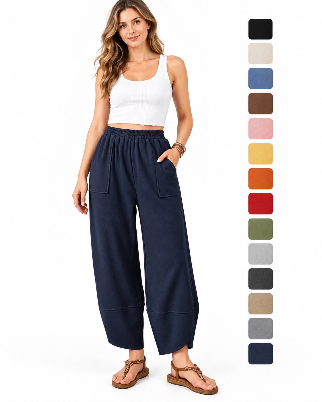The Ultimate Everyday Casual Pants: Buttery-Soft Fabric, Deep Pockets & All-Day Comfort ✨