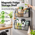 Magnetic Fridge Storage Shelf – More Space, Less Clutter