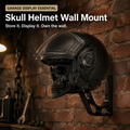 Skull Motorcycle Helmet Wall Mount