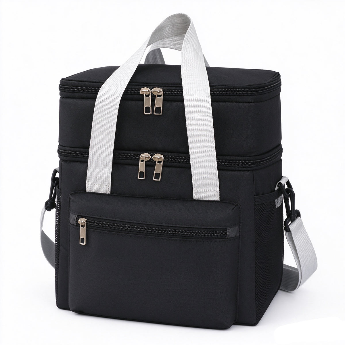 🍱 Dual-Layer Insulated Lunch Bag | Leakproof Cooler Tote with Strap ❄️