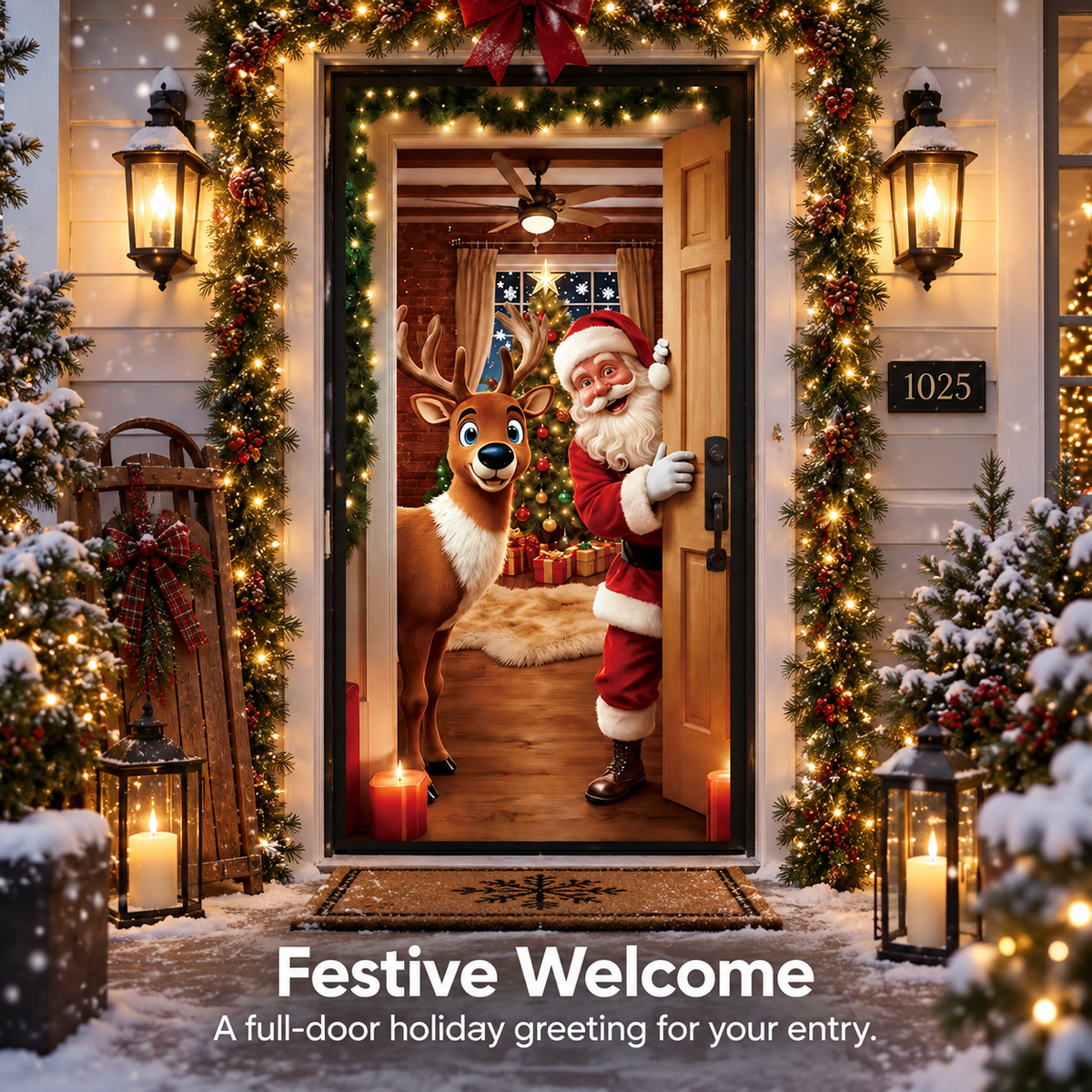 🎄2026 New Christmas Door Decor