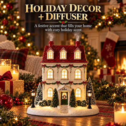 🎄Cozy Christmas Aroma Diffuser – Fill Your Home with Holiday Magic! ❄️