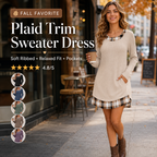The Cozy Dress That Already Looks Styled