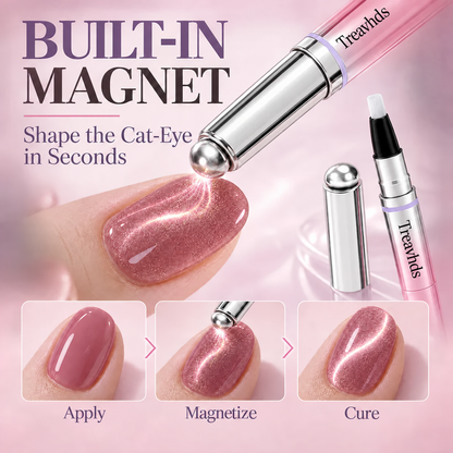 ⭐All-in-One Magnetic Cat-Eye Gel Nail Pen
