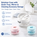 🦷✨3-in-1 Retainer Cleaning & Storage Case